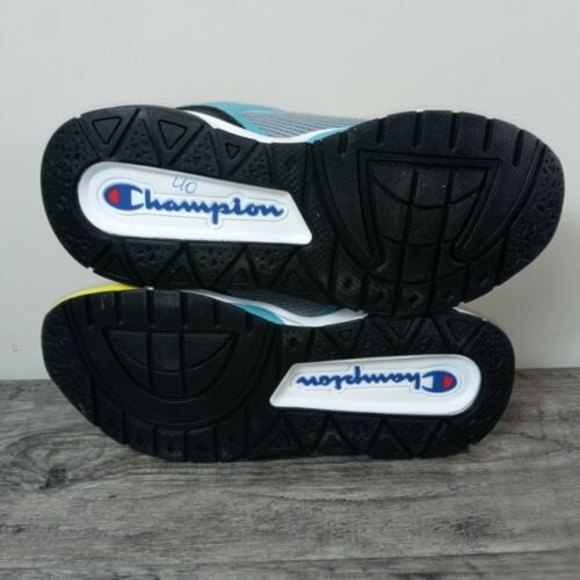 Champion Mens 93Eighteen SP Color Block Sneaker Black Multi Size 9.5 - Picture 6 of 11